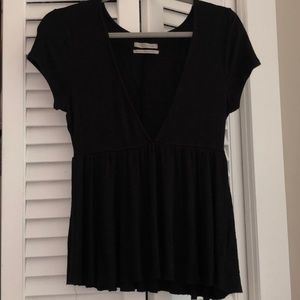 Urban Outfitters Short Sleeve V neck